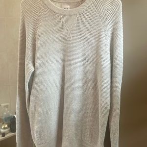 Oatmeal color men sweater /top